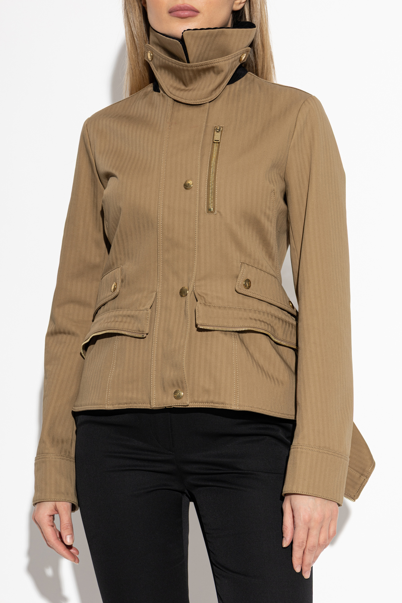 Alexander McQueen Jacket with asymmetric peplum | Women's | Vitkac